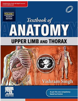 Cover of Textbook of Anatomy — Upper Limb and Thorax, Volume 1