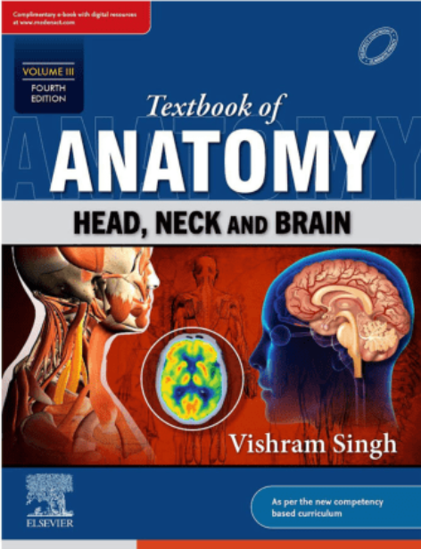 Cover of Textbook of Anatomy — Head, Neck and Brain, Volume III