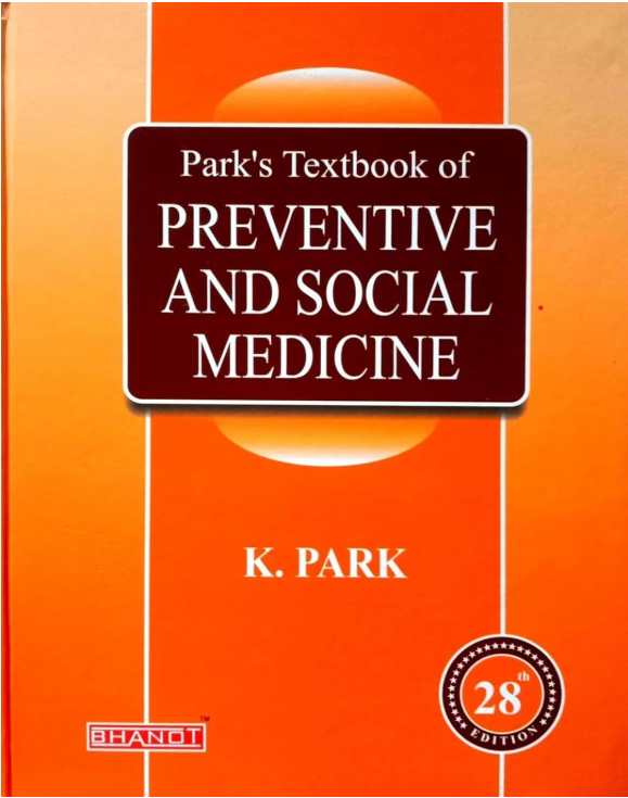 Cover of Park's Textbook of Preventive and Social Medicine, 28th Edition