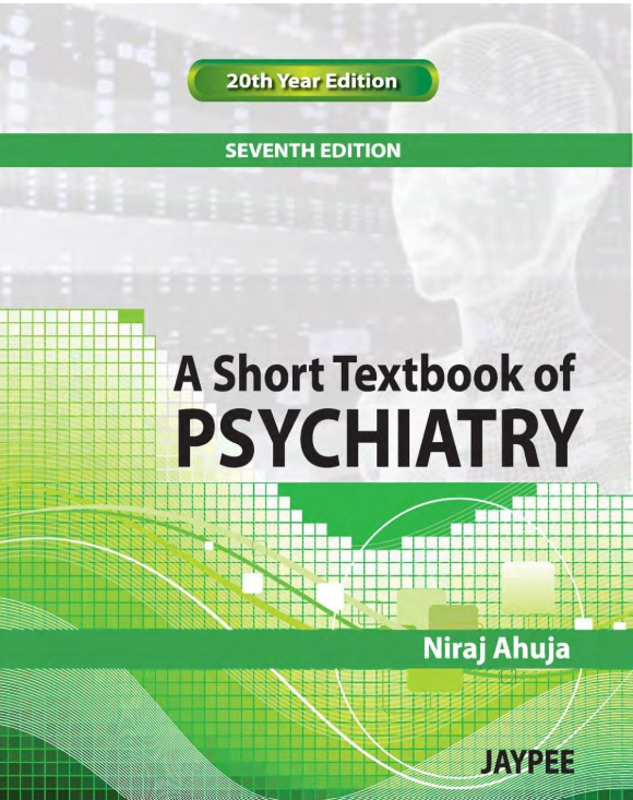 Cover of A Short Textbook of Psychiatry, 7th Edition (20th Year Edition)