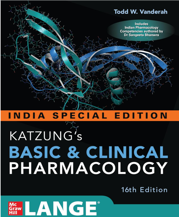 Cover of Katzung's Basic and Clinical Pharmacology, India Special Edition